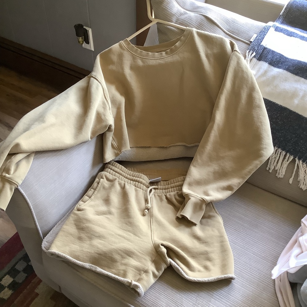 Aritzia TNA sweat set